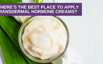 Where’s the best place to apply transdermal Hormone creams?