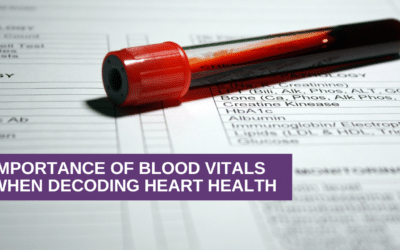 Importance of Blood Vitals When Decoding Heart Health