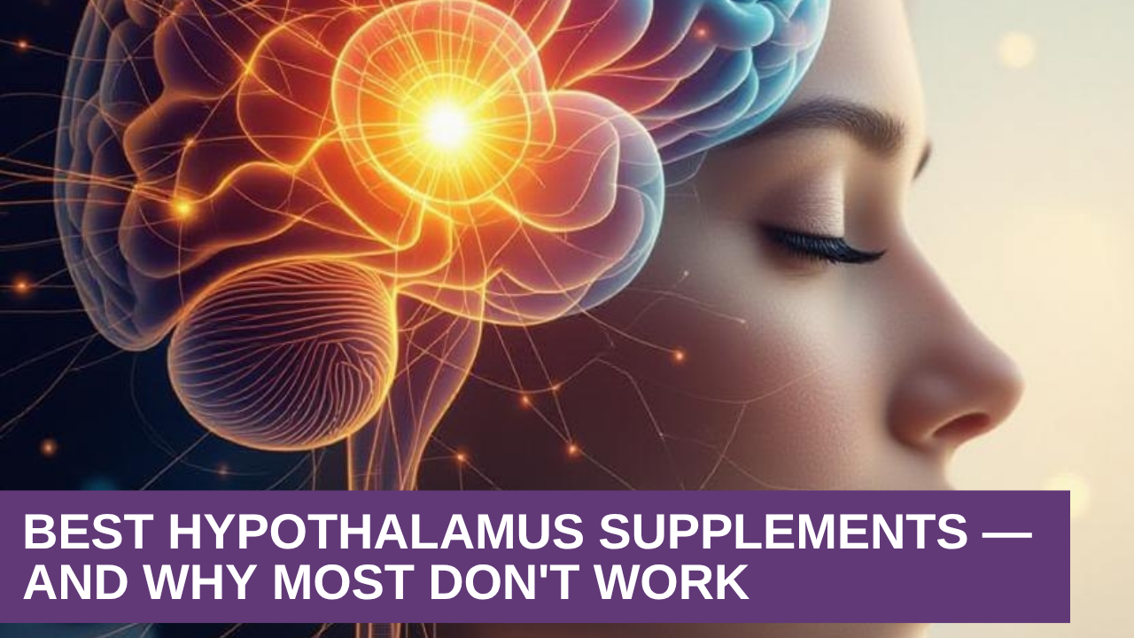Best Hypothalamus Supplements — And Why Most Don't Work