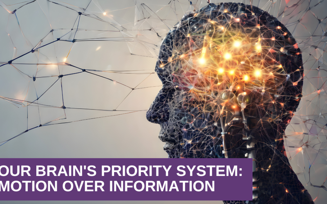 Your Brain’s Priority System: Emotion Over Information